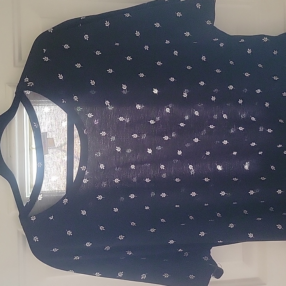 3X Lularoe Black & White Mitzi Top